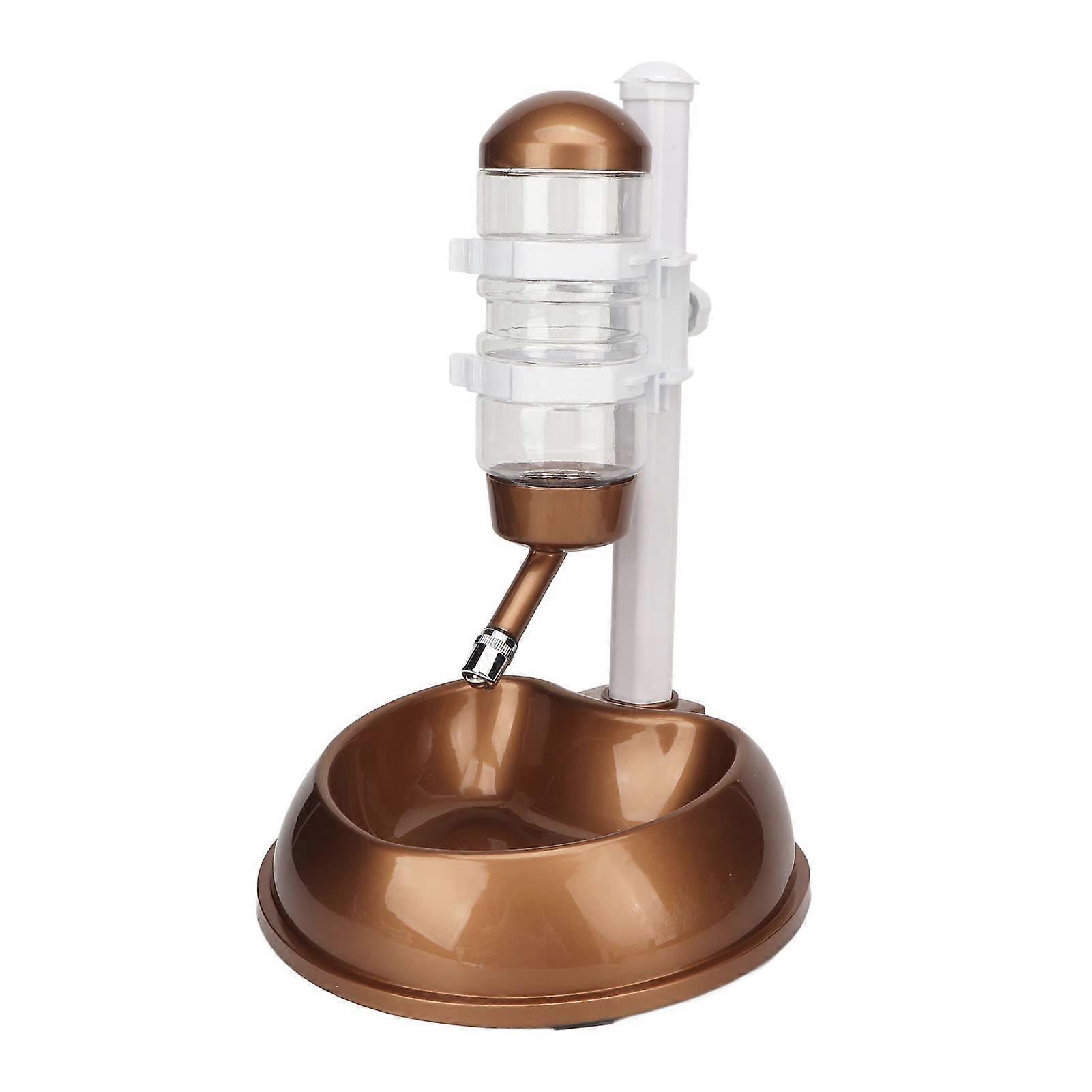 Automatic Pet Water Dispenser with Adjustable Height Elevated Dog Bowl, AntiSlip Base, Easy Clean