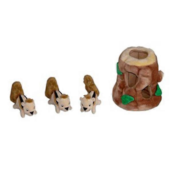 Hide Squirrel and Squeaking Toys for Size Junior
