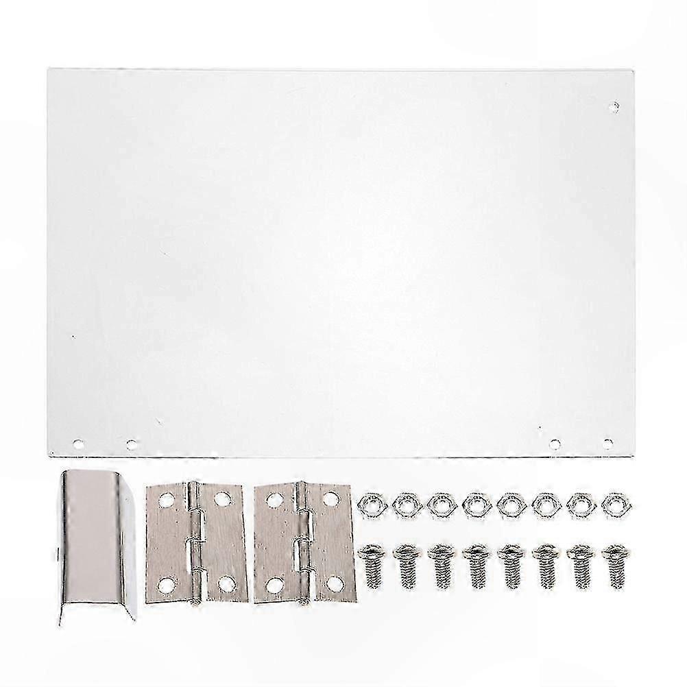 Protective Plastic Panel for Popcorn Machines Clear Baffle Replacement Protector