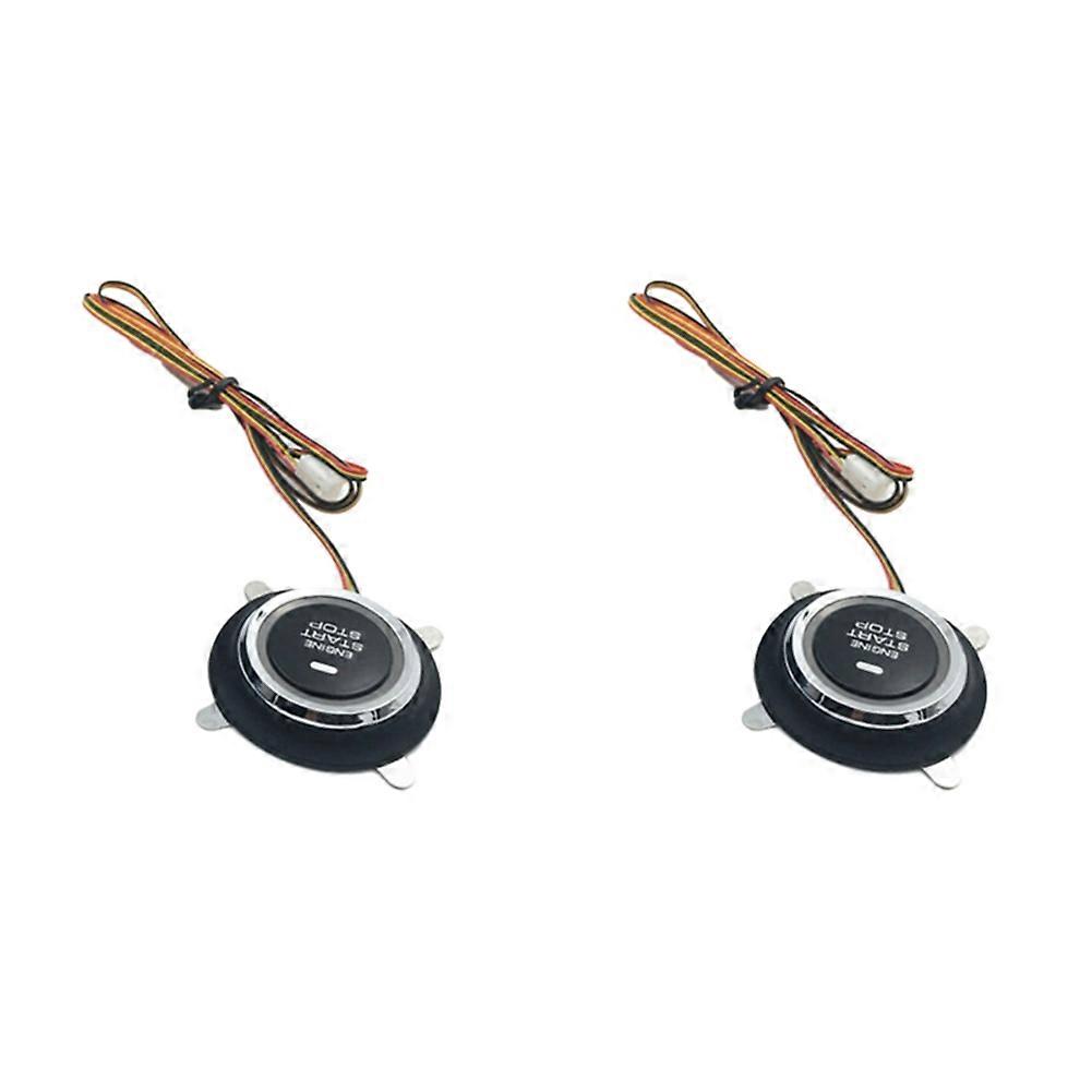 2X Universal Car Keyless Remote Start/Stop Entry Push Button Car Part