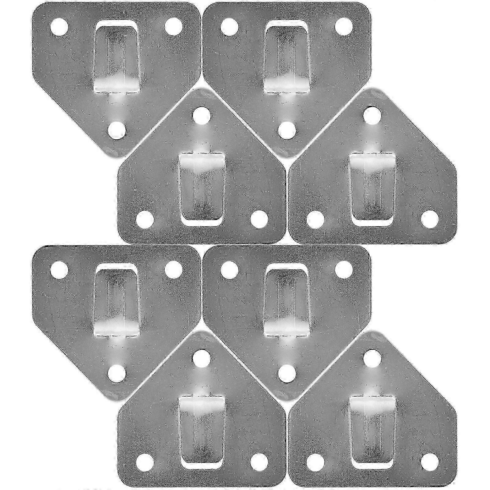 Wall Mounted Fire Extinguisher Bracket Space Saving Quick Access Iron 8Pcs