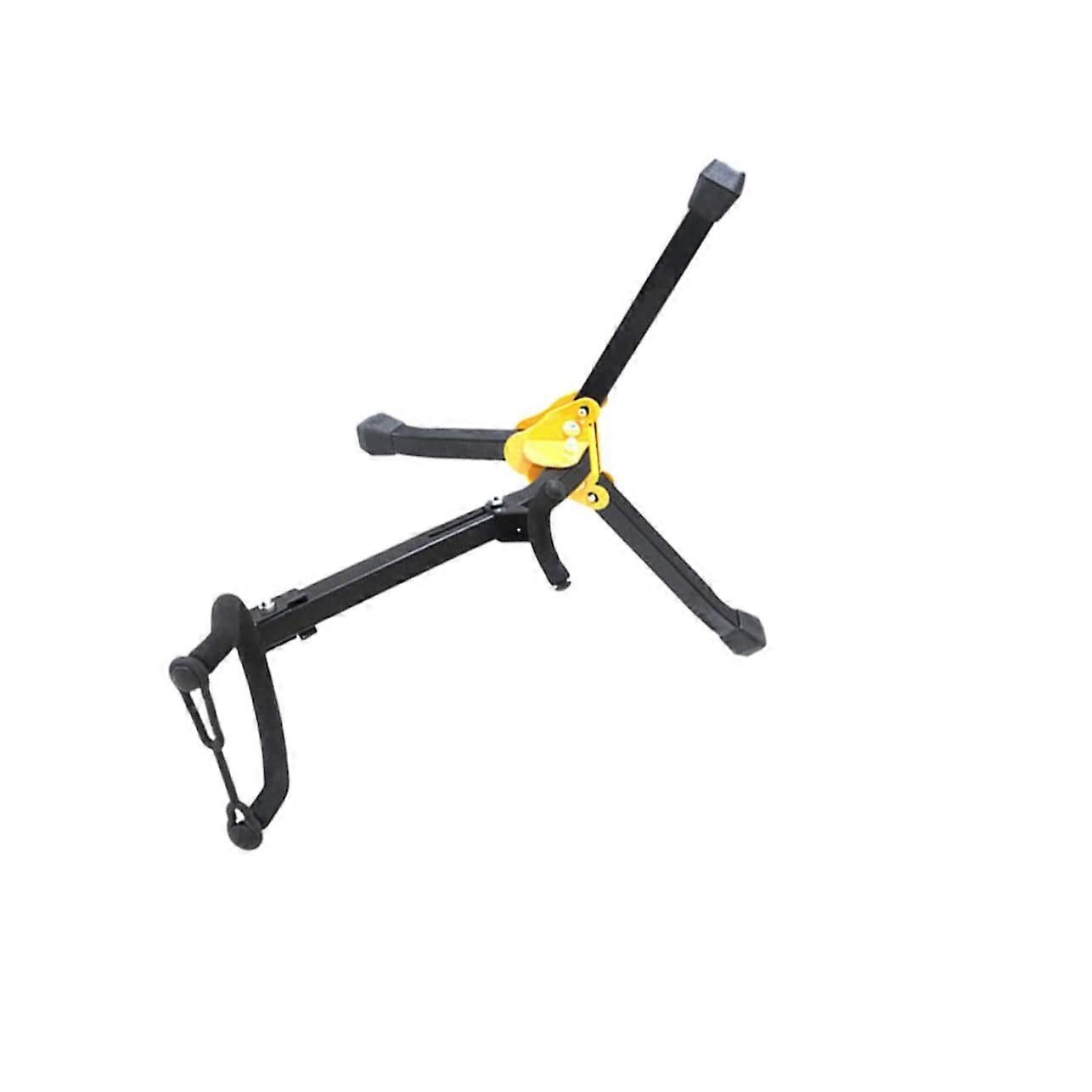 Saxophone and Trumpet Stand with Secure Sponge Padding, Lightweight Foldable Compact Design