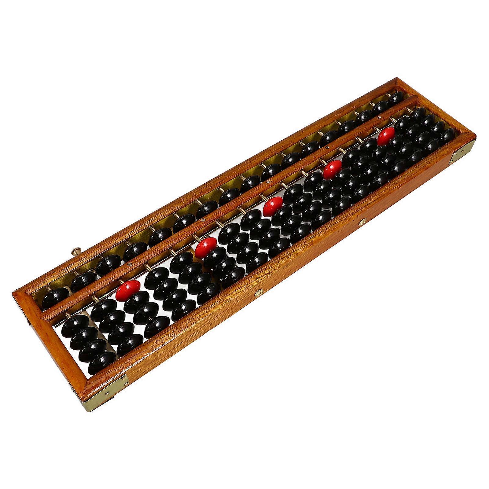 Retro Abacus Chinese Abacus for Math Learning Tool 2Pcs Counting Tool