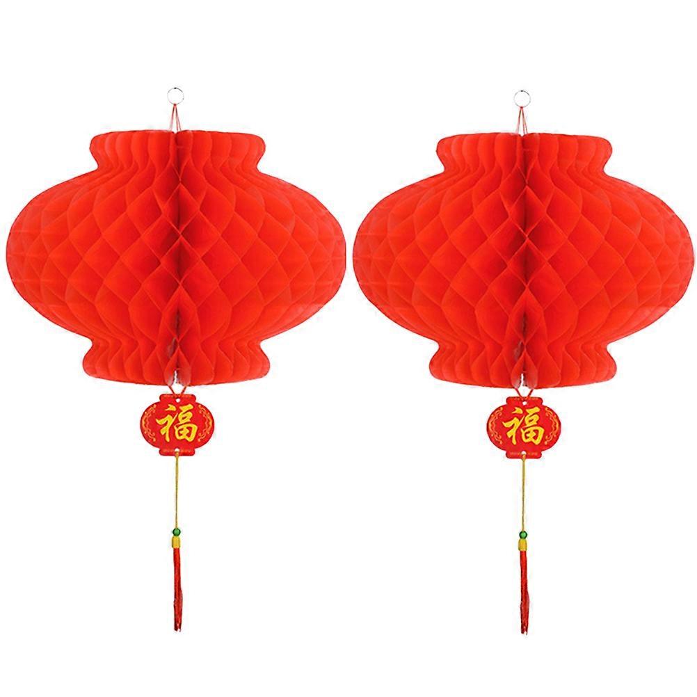 Plastic Lanterns Red Hanging Lanterns for Hanging 30Pcs Foldable Decor