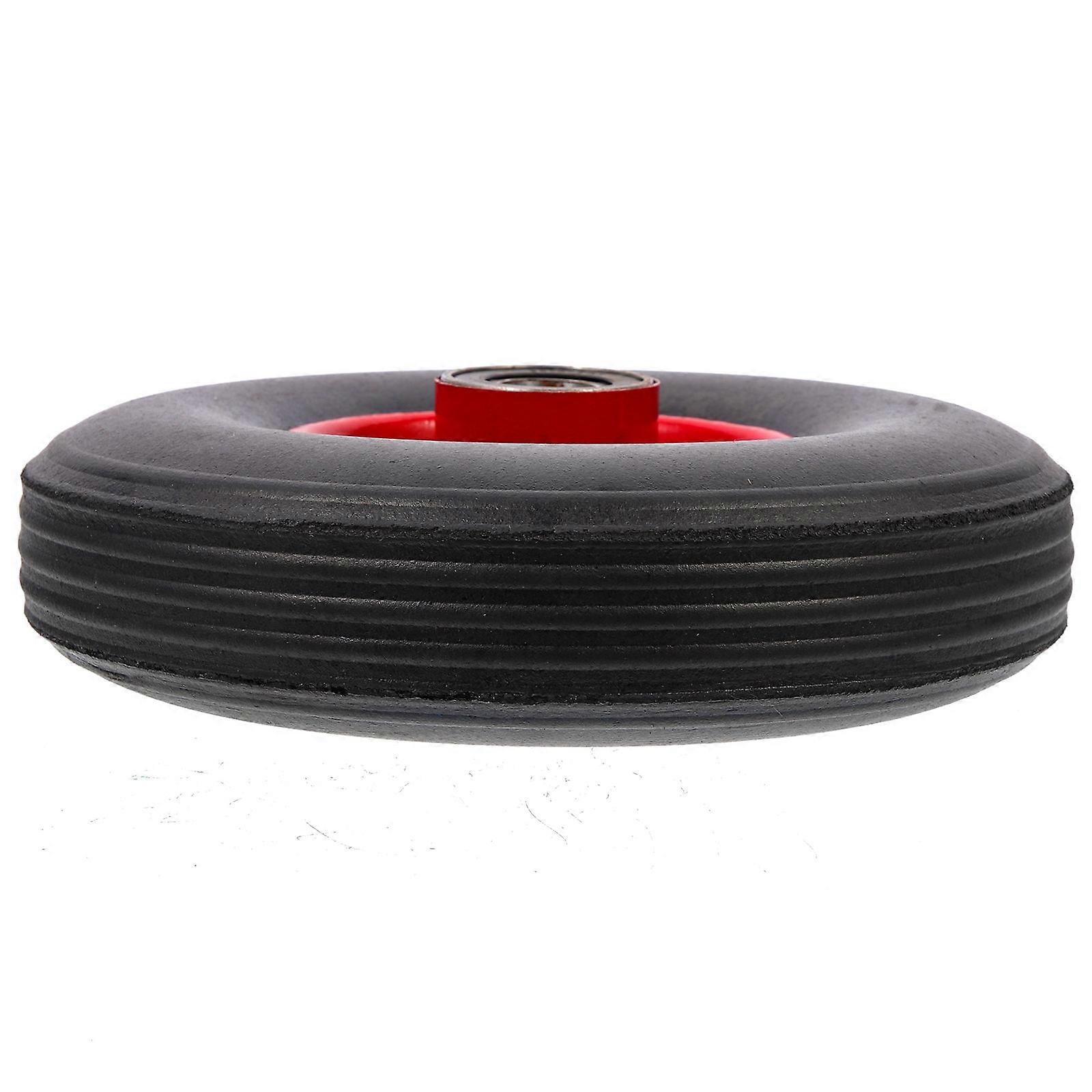 Garden Cart Solid Rubber Tire for Replacement with Dual Bearing Design