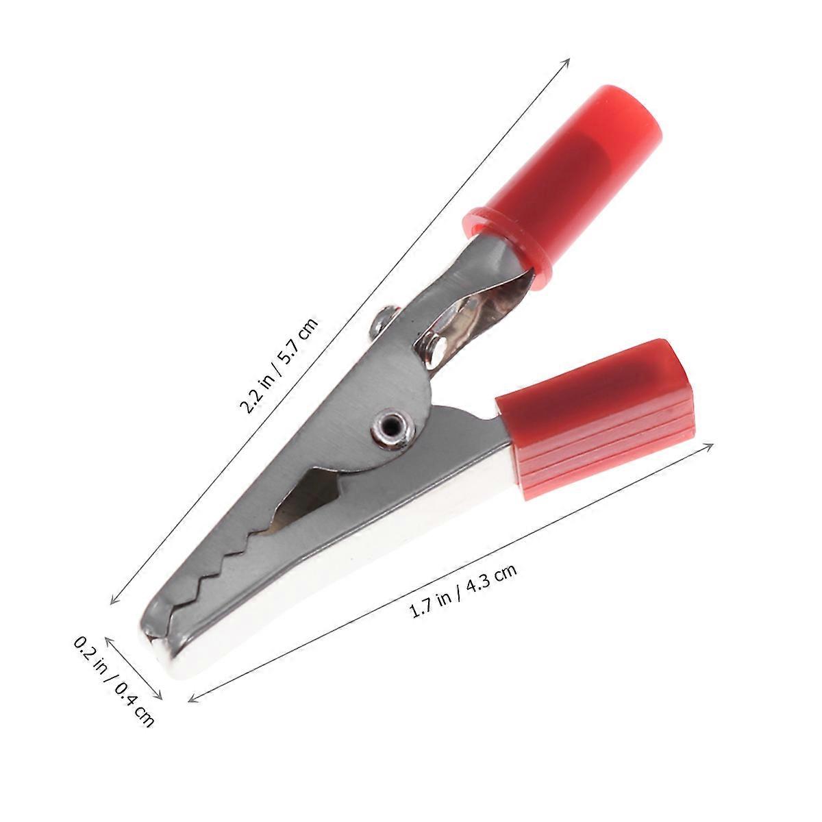 Electrical Clips Mini Test Clips for Testing Use 20Pcs Pack