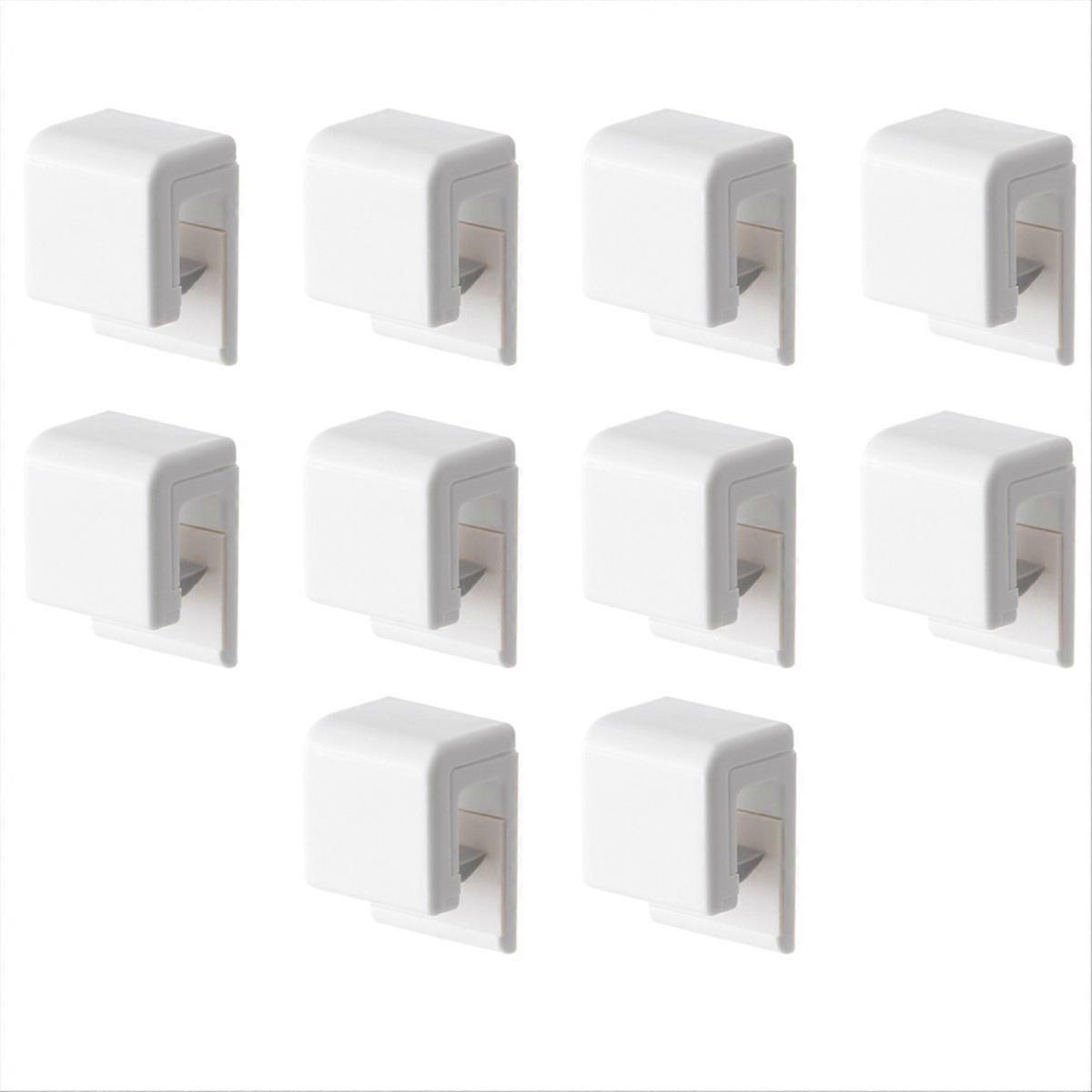 10PCS Pieces Toothpaste Holder No Punch Wash Holder