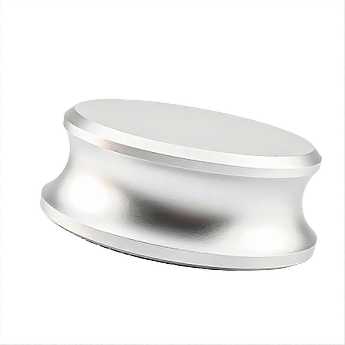 Aluminum Vinyl Record Weight Stabilizer Disc Balanced Clamp Silver