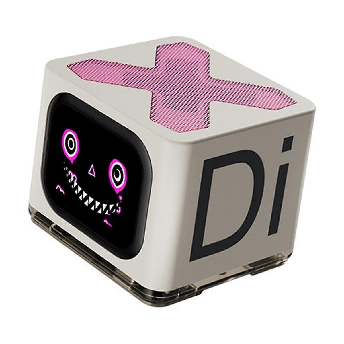 Digital Alarm Clock Portable Bluetooth Speaker Touch Screen Metal Design Rechargeable Mini Speaker