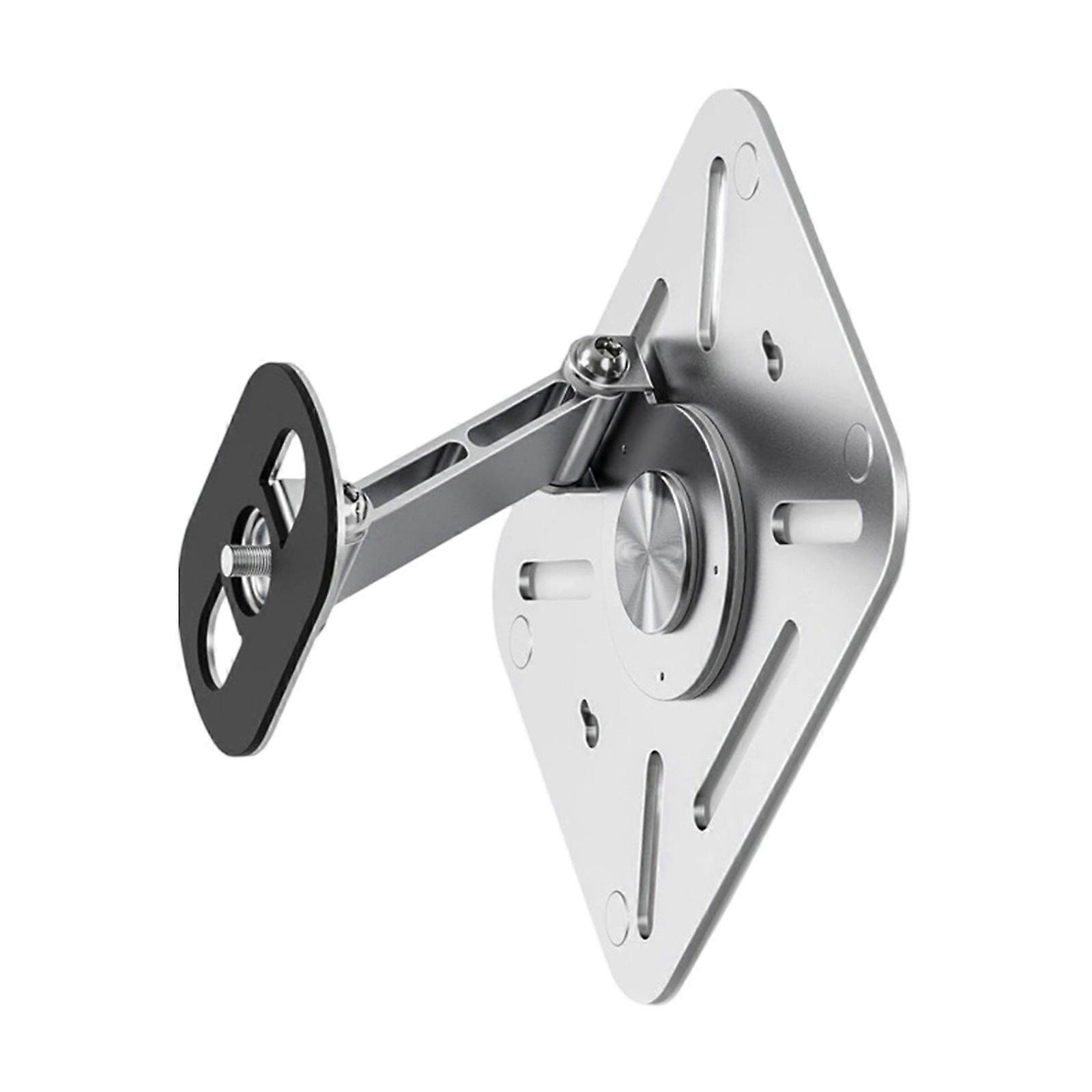 Space Saving Foldable Projector Stand 3 In 1 Desktop Ceiling Wall Mount Projector Stand Adjustable Projector Bracket  Silver