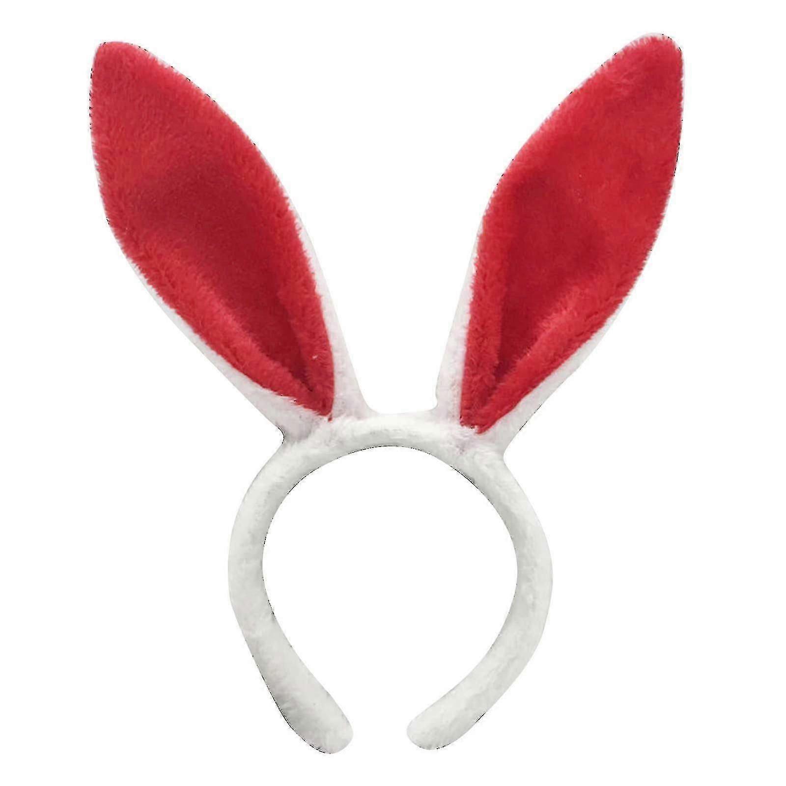 Soft Plush Bunny Ear Headbands for Easter Party Decorations