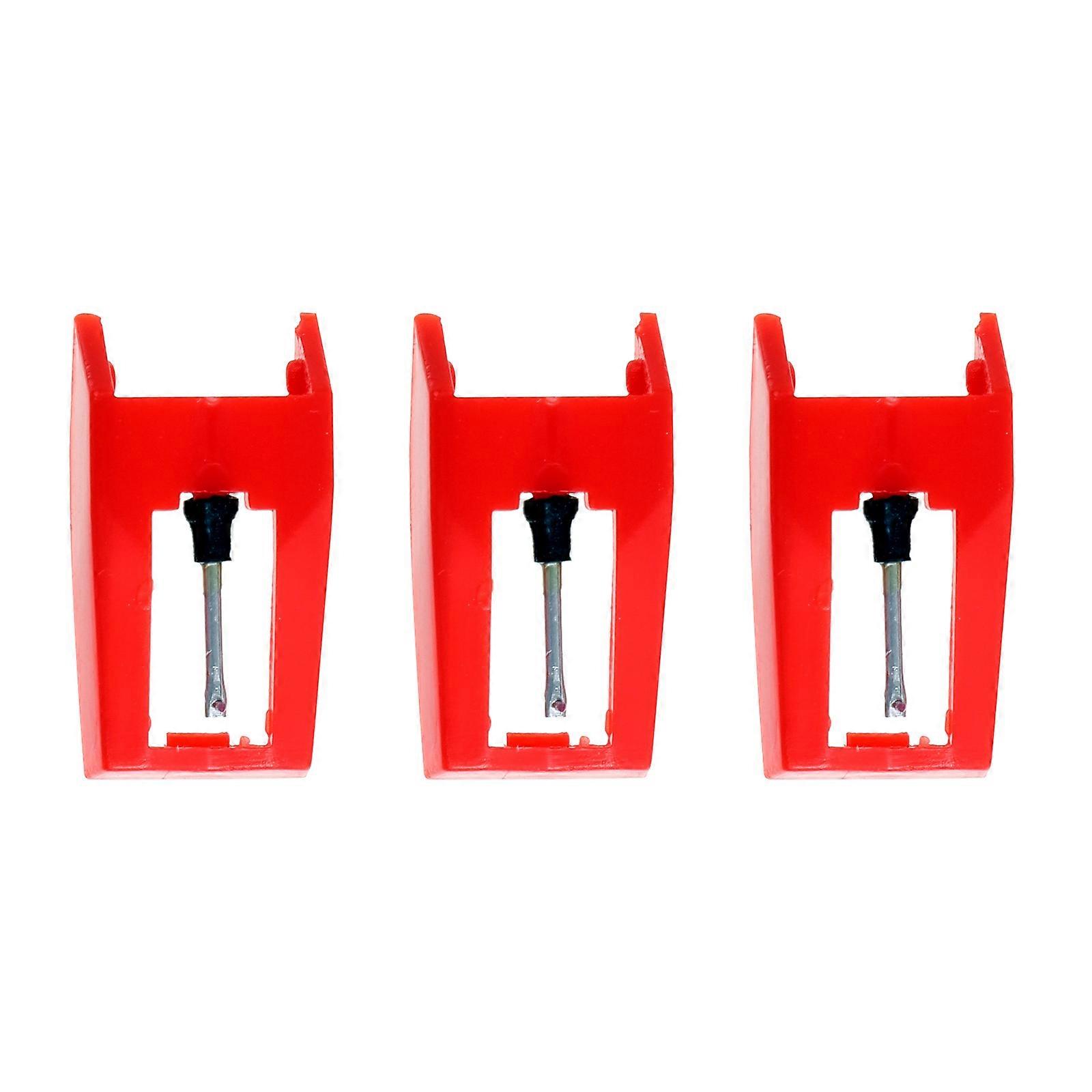 Phonograph Needles Gramophone Record Needle Stylus Replacement 3Pcs