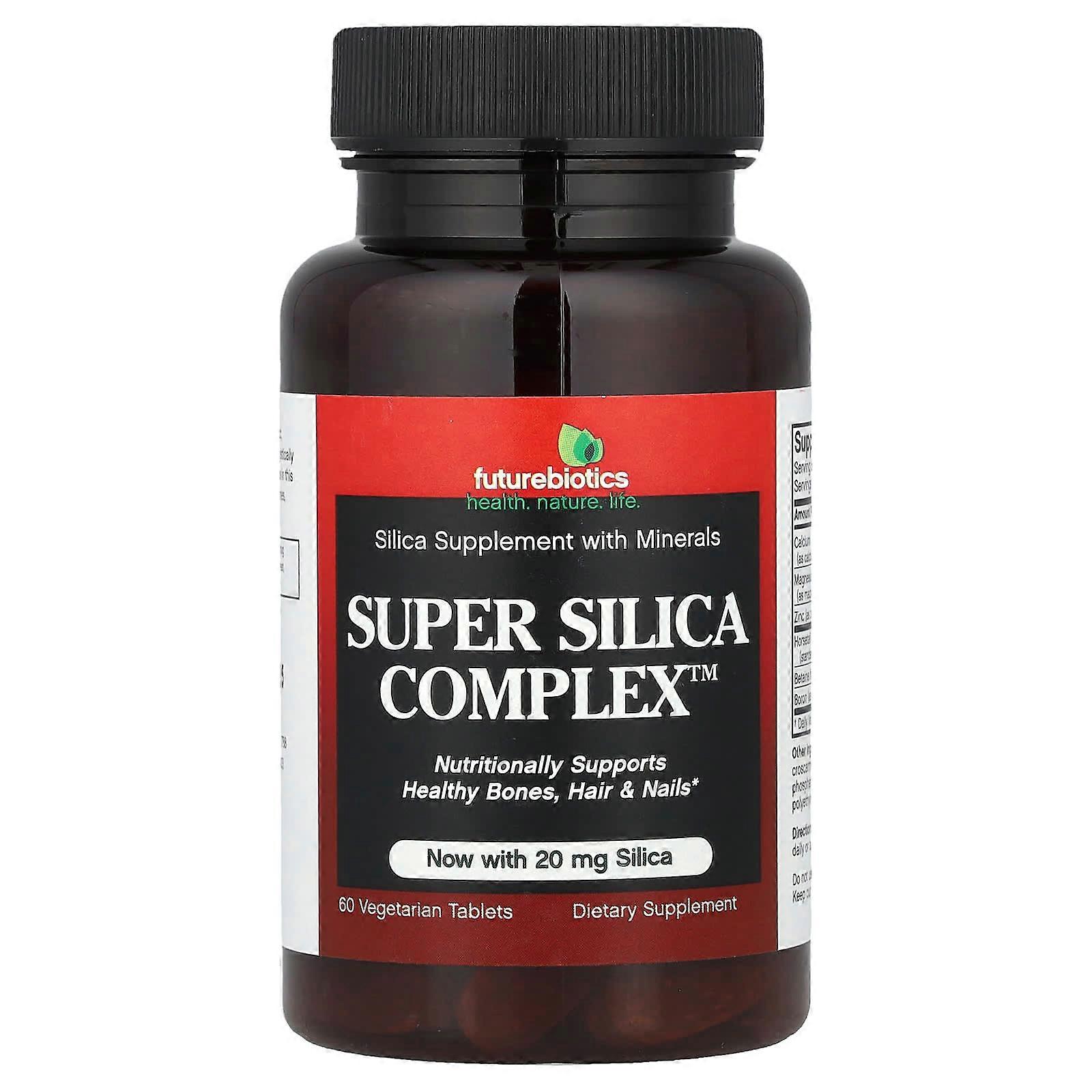 FutureBiotics, Super Silica Complex, 60 Vegetarian Tablets