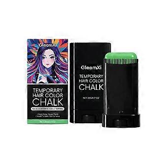 Gleamxi Temporary Hair Dye Stick (Green) Party Temporary Styling Cool Shine Natural Color Portable Hair Stick