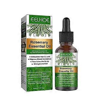 1-6PCS EELHOE Rosemary Hair Growth Oil 30ml Natural Essential Oils for Hair Growth Scalp Treatment
