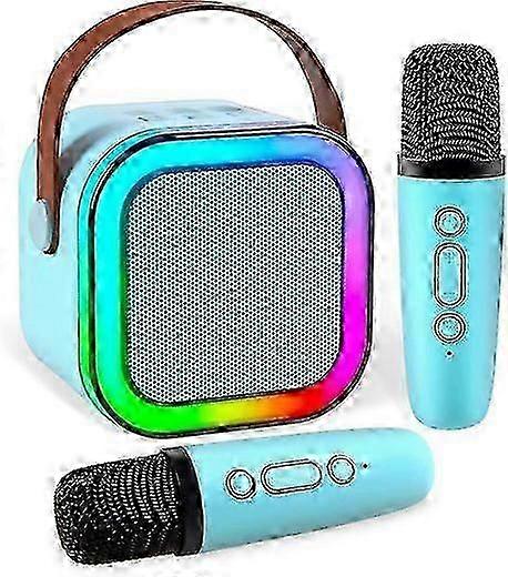 Mini karaoke machine for children, portable Bluetooth speaker