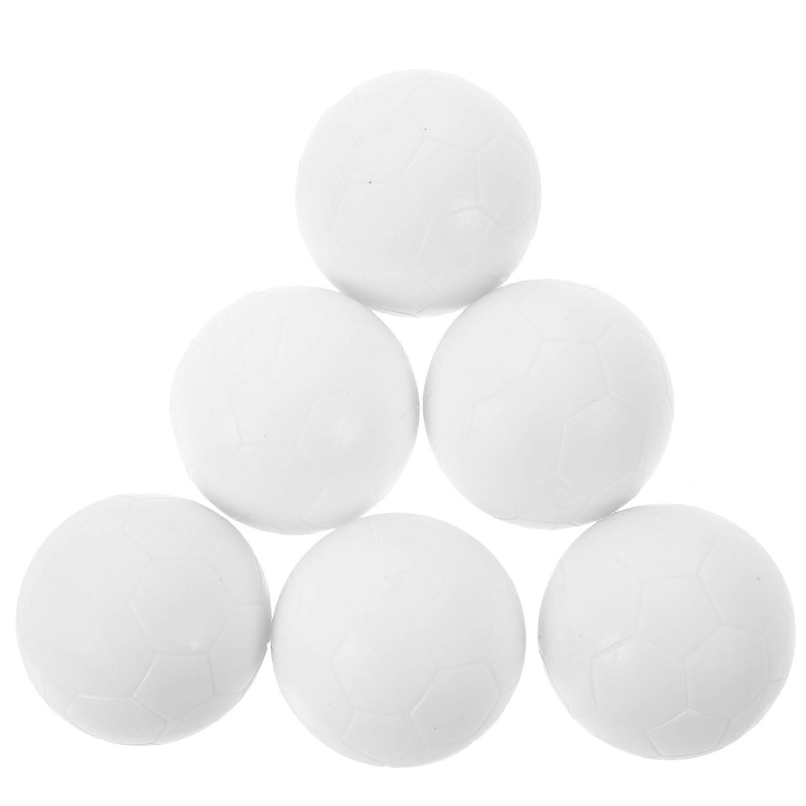 Foosball Table Balls Replacement 6Pcs for Mini Table Soccer Games