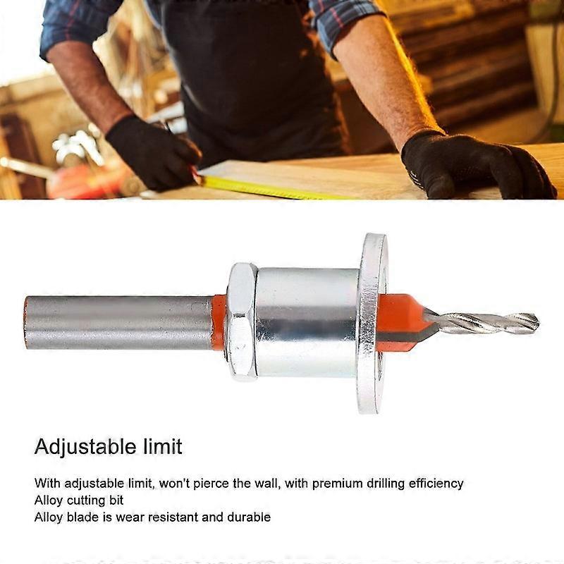 Drill Countersink Limit Bit Adjustable Bit Fast Removal Counterbore Chip Drill