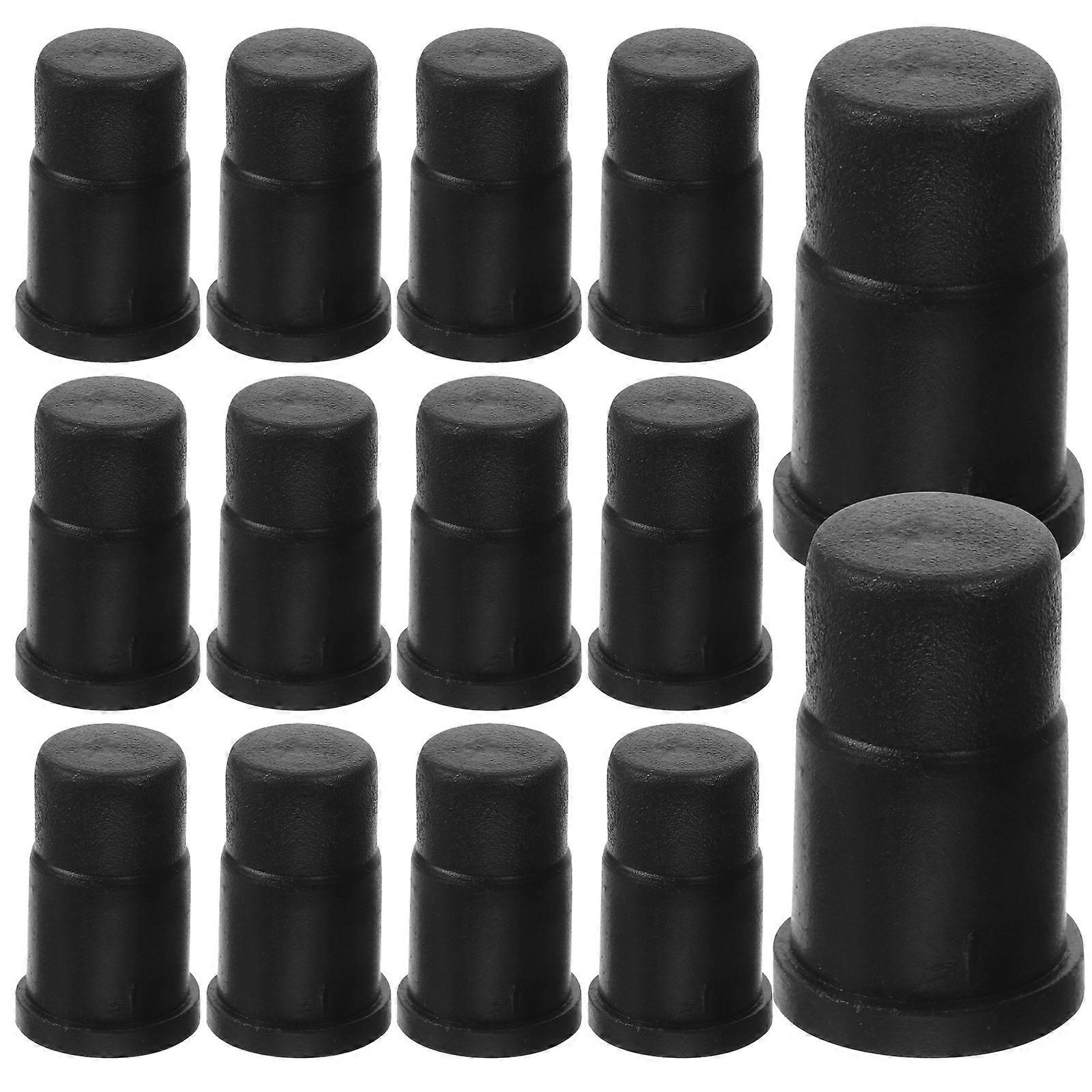 40Pcs Caster Socket Replaceable Furniture Insert Socket Caster Sleeve Inserts Replacement
