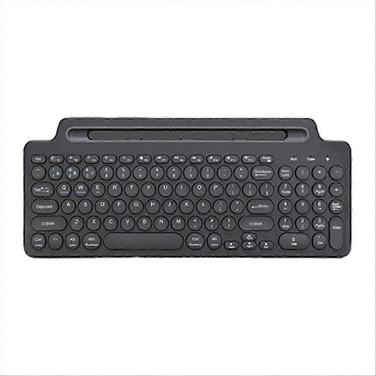2.4G Wireless Bluetooth Keyboard with Tablet/Phone Holder B