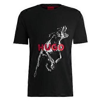 Hugo Mens Dog Oversized T-Shirt