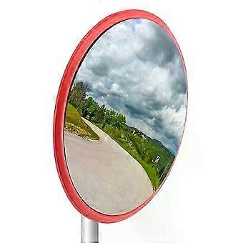 30Cm Wide Angle Security Road Mirror Curved Fit For  Indoor Burglar Outdoor Safurance Roadway Safety Traffic Signal Convex Mirror