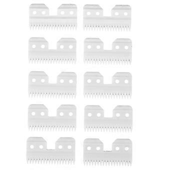 10pcs Ceramic 18 Teeth Pet Ceramic Clipper Compatible With Oster A5 Series