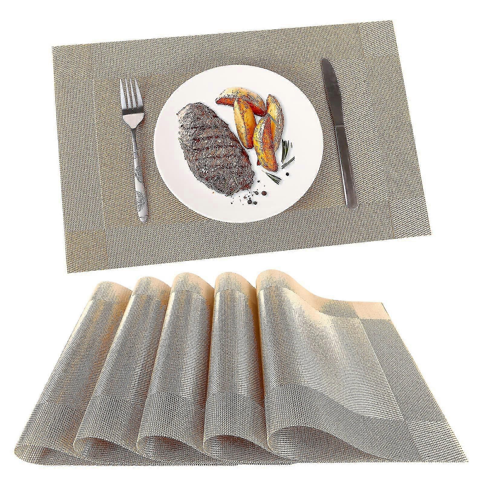 Set mit 6 waschbaren Tischsets