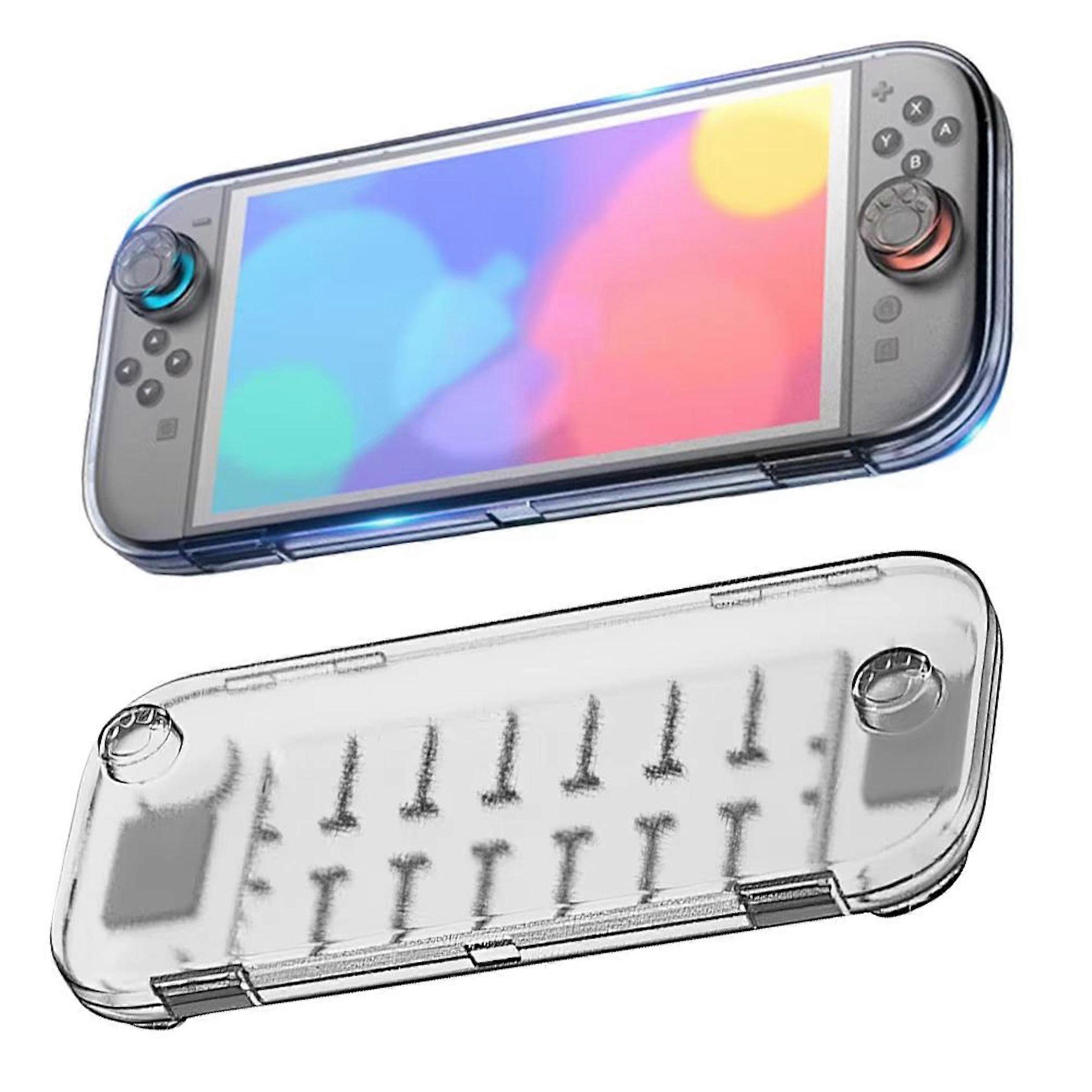 Crystal Storage Bag for Nintendo Switch 2 Console, Clear White