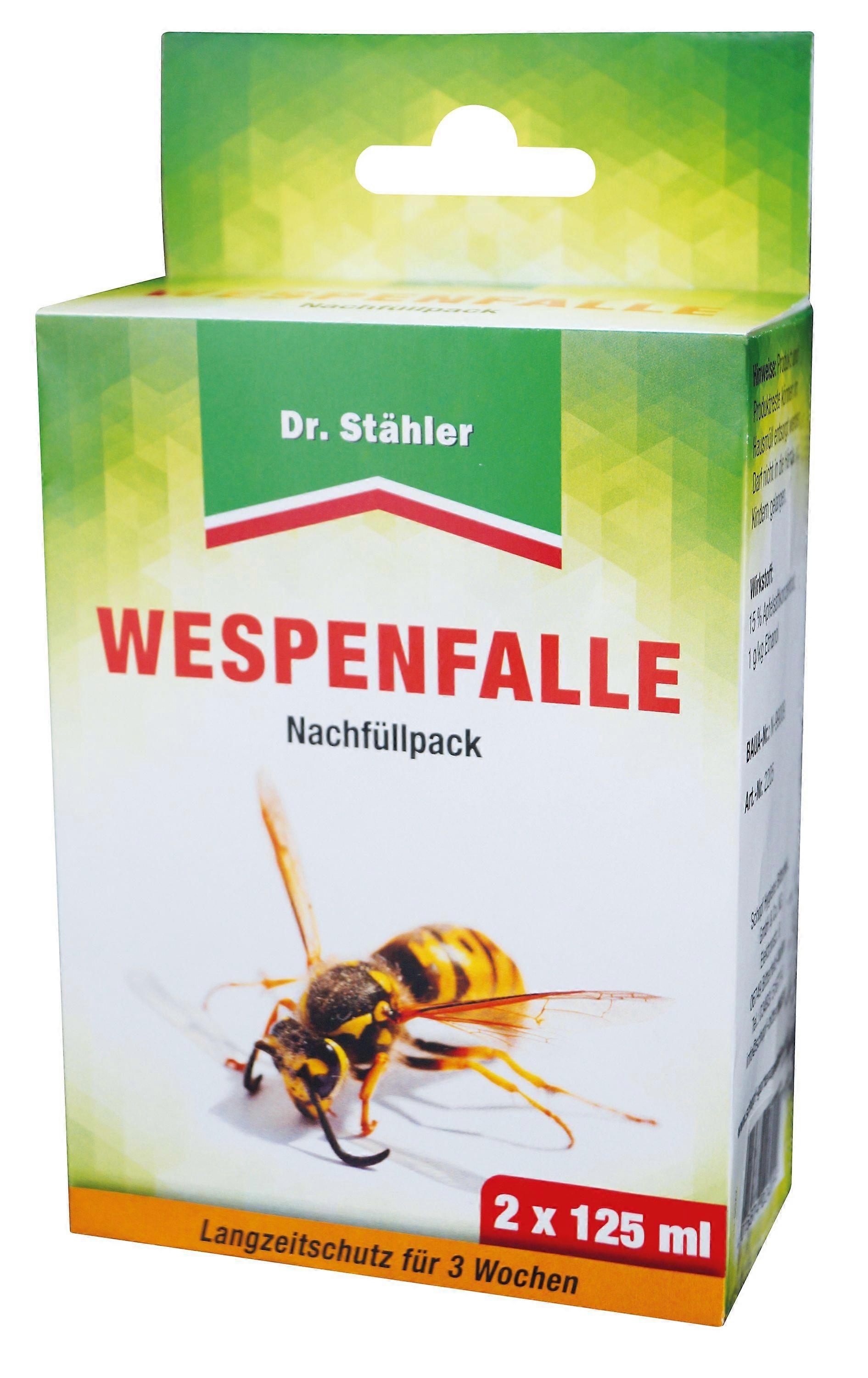 DR. STÄHLER wasp trap refill pack, 2 x 125 ml