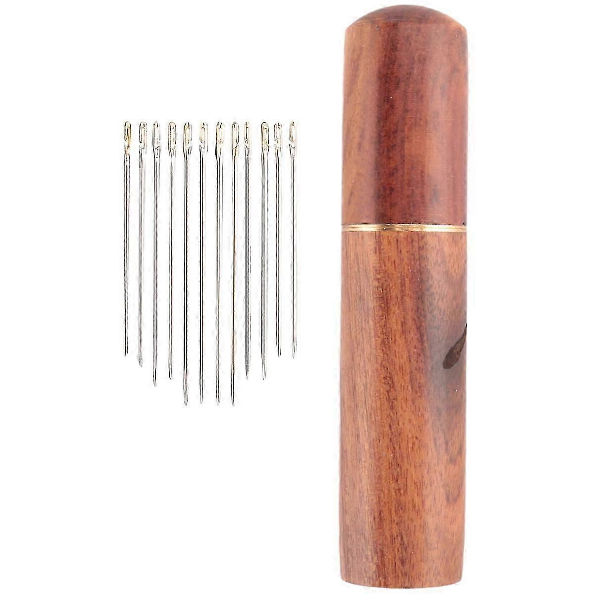 Self-Threading Needles,Sewing Needles for Hand Sewing,for the Elderly,Easy Side Threading Stitching