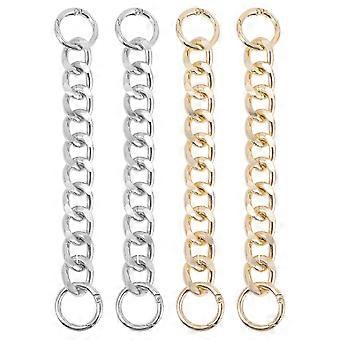 Shoe Decoration Chain for Slippers Daily Life 4Pcs