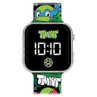 Kids Film And Cartoon Tmnt Printed Led Watch TMR4230 - Stainless Steel
