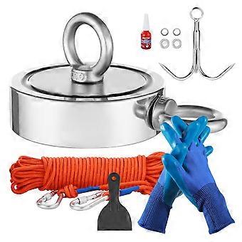 Magnetangelset, 1700 lbs/771 kg Zugkraft, doppelseitiges starkes Magnetangelset