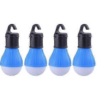 Lampes de camping LED, 4 pièces Lampe de camping LED lampe de camping avec mousqueton (rouge*4)