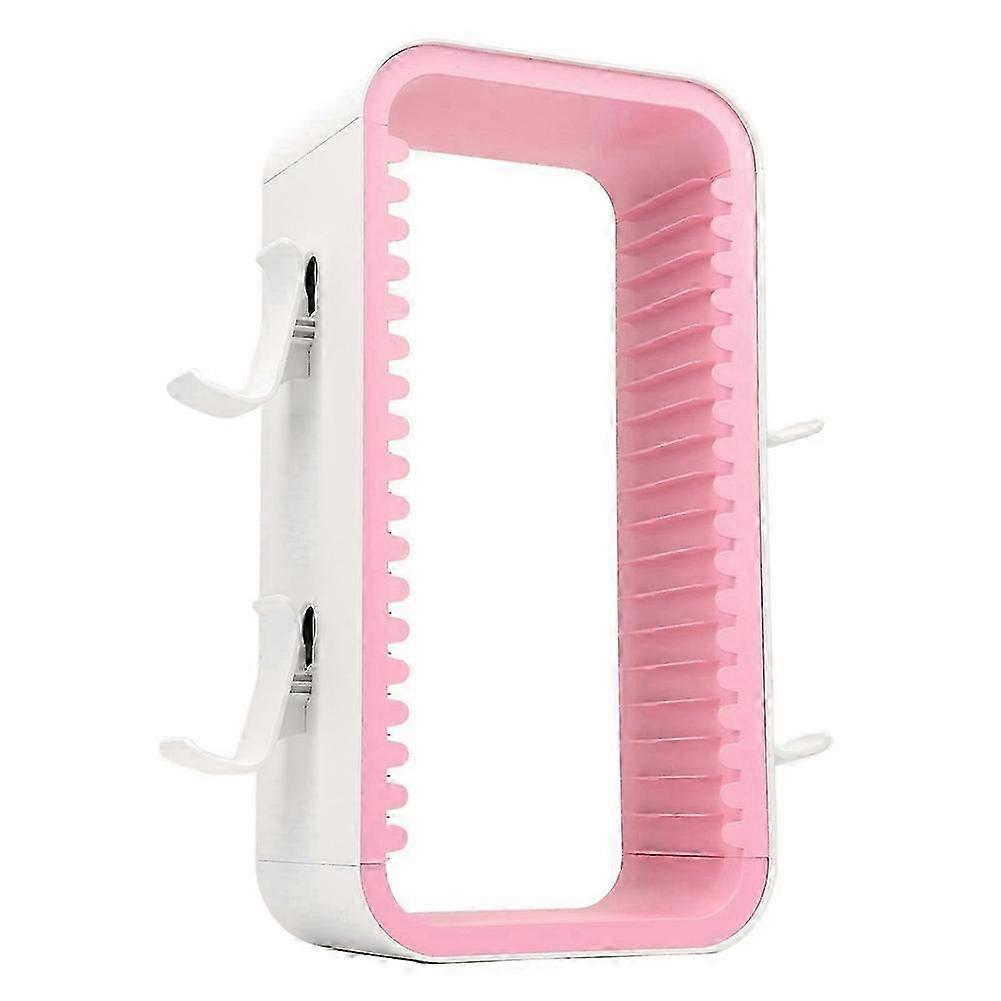 Game Storage Rack compatible with Switch Disc Holder Game Disc Rack compatible with Multi-Function Disc Rack White Pink