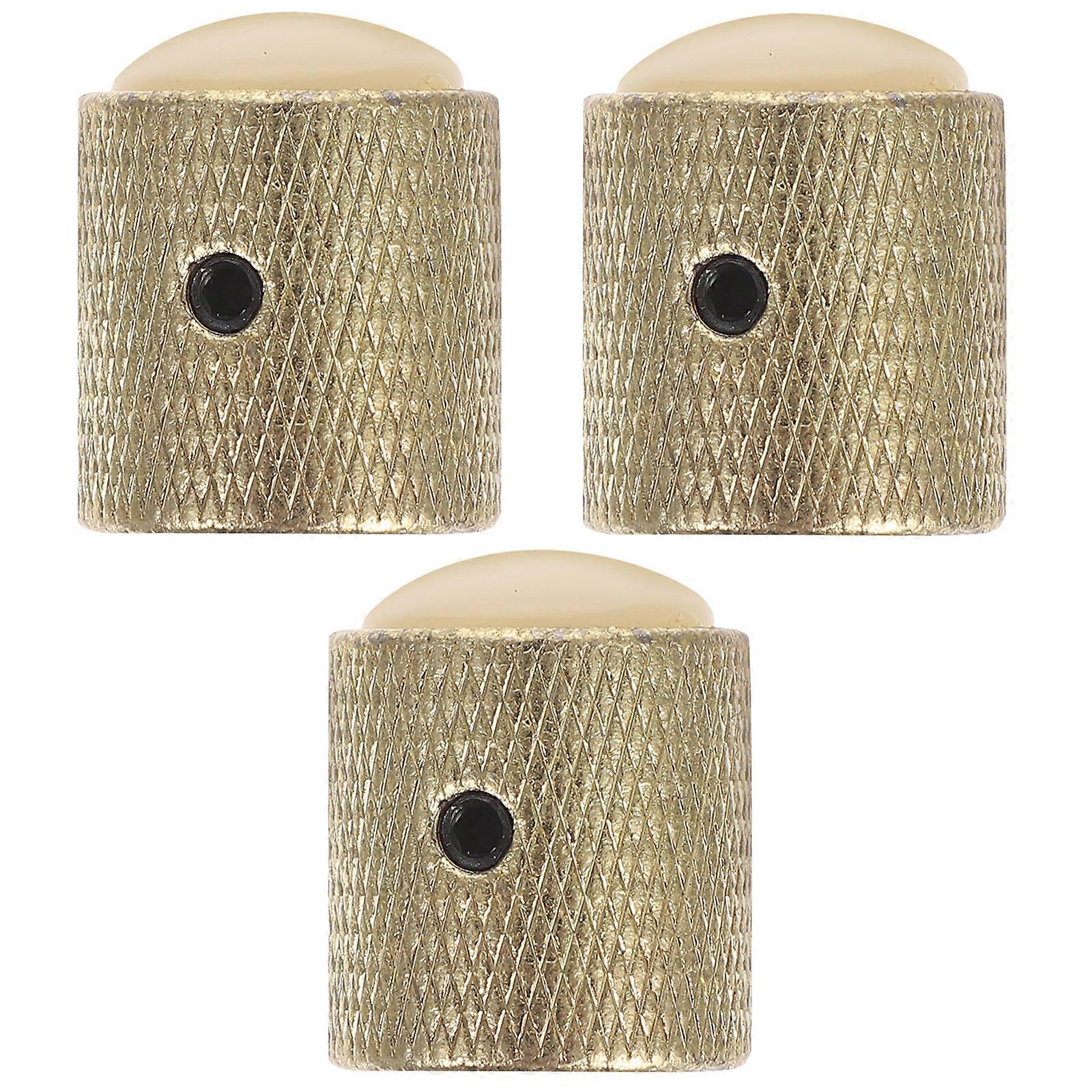 1 Set Guitar Knobs: Electric Guitar Knobs For High Precision Volume And Tone Control - Volume Tone Control Accessory For Bass