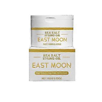 Men's Sea Salt Styling Gel - Moisturizing, Volumizing, Natural Shine Hair Gel with Kelp & Aloe Extract, Non-Greasy Long-Lasting Hold