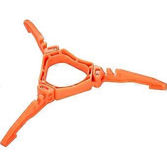 Foldable Non-slip Abs Gas Tank Holder Portable Tripod Stand For Camping Hiking Cooking