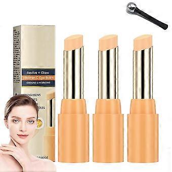 Vitamin C Eye Cream Set 3pcs – Dark Circles, Puffiness & Hydration, Brightening Balm Stick
