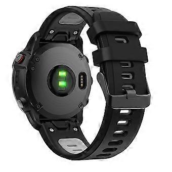 Replacement Band 22mm Quick Fit Breathable Silicone Strap for Garmin Instinct, Instinct 2 and Forerunner 945