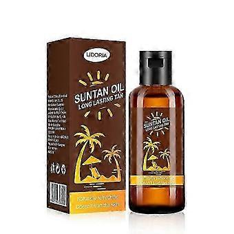 Body Self Tanning Drops, Sunless Tan Suntan Oil for Face & Body, Safe Design, Long-Lasting Healthy Glow