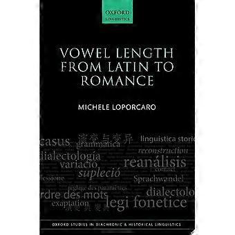 Vowel length from latin to romance