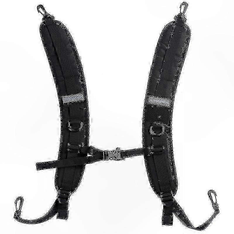 Adjustable Padded Shoulder Straps for Backpack Dry Bag - Black