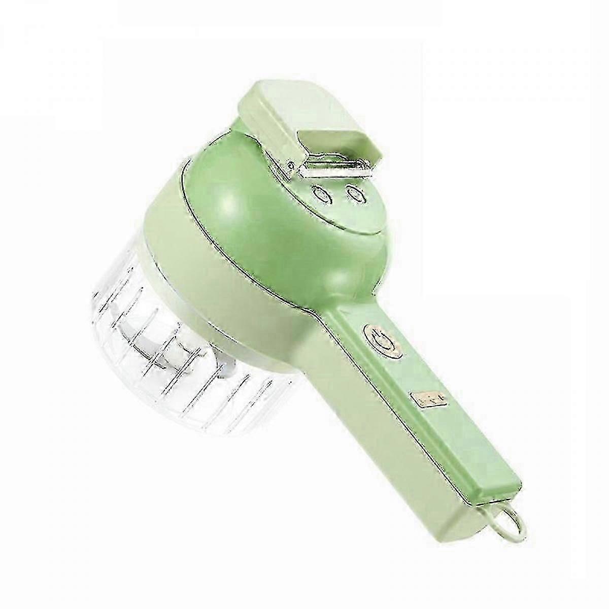 Portable Wireless 4-in-1 Food Processor Electric Vegetable Chopper Set