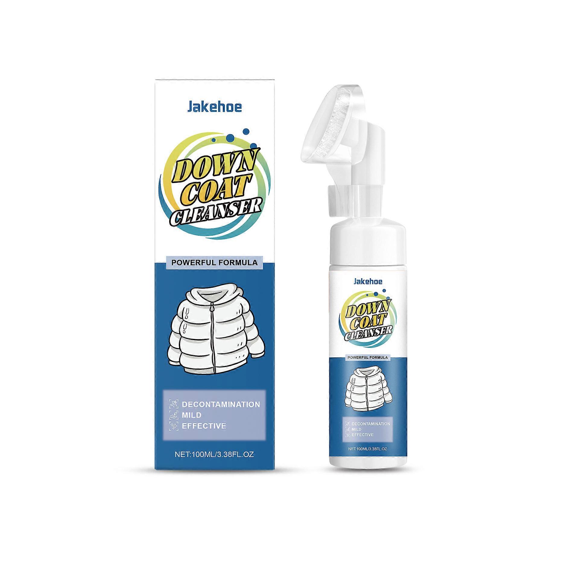 Jakehoe Down Jacket Cleaner - Gentle Formula Effectively Cleans Stains While Keeping Clothes Fluffy And Soft