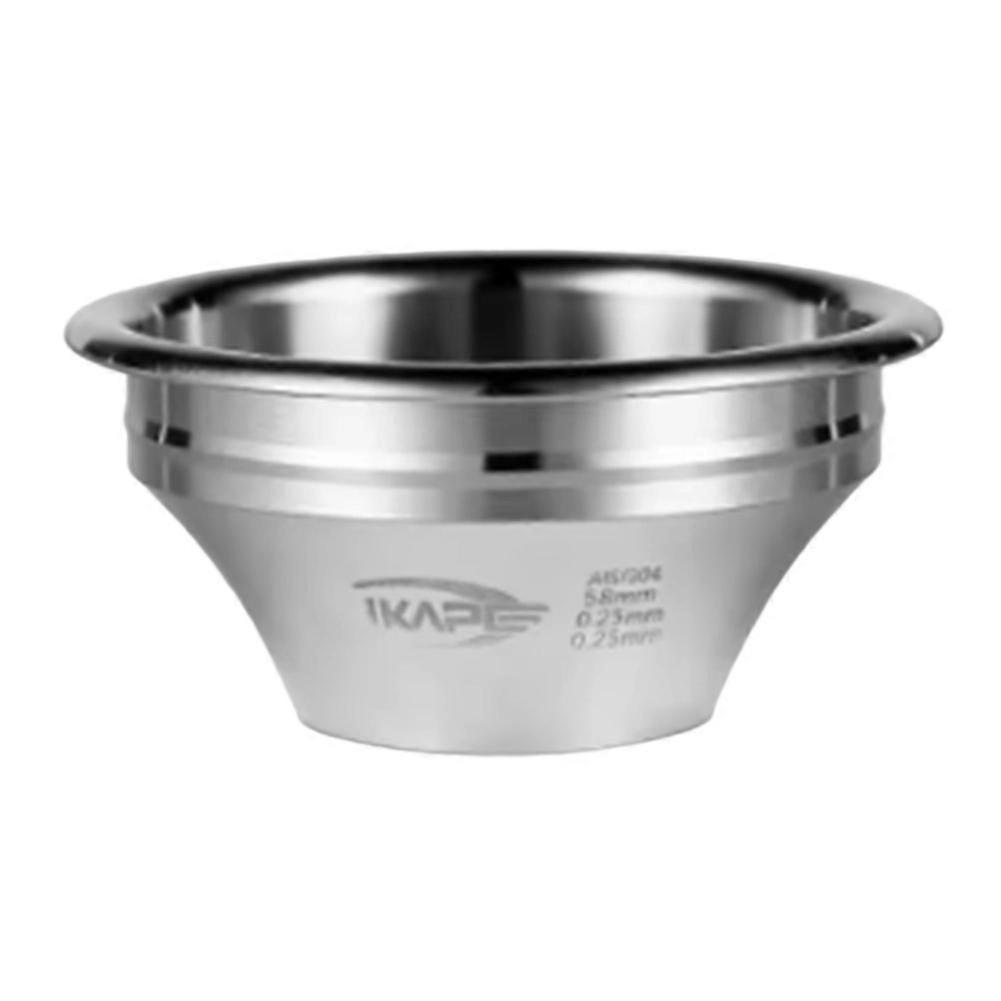IKAPE Precision Variable Depth Espresso Filter Basket 58mm 18g - High Extraction Bottomless Pro