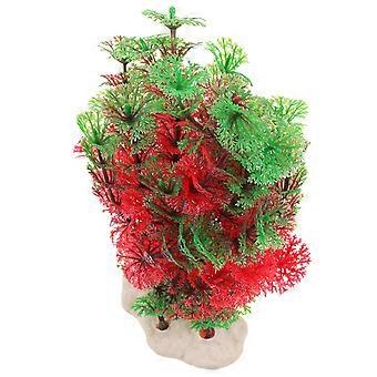 Fake Plant Decorative Fish Tank Decor for Decoration with Plastic Material
