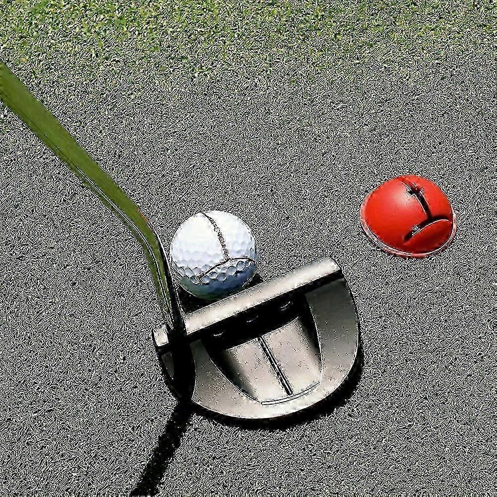 3-Pack Golf Ball Liners with Marker Precision Putting Alignment Tool