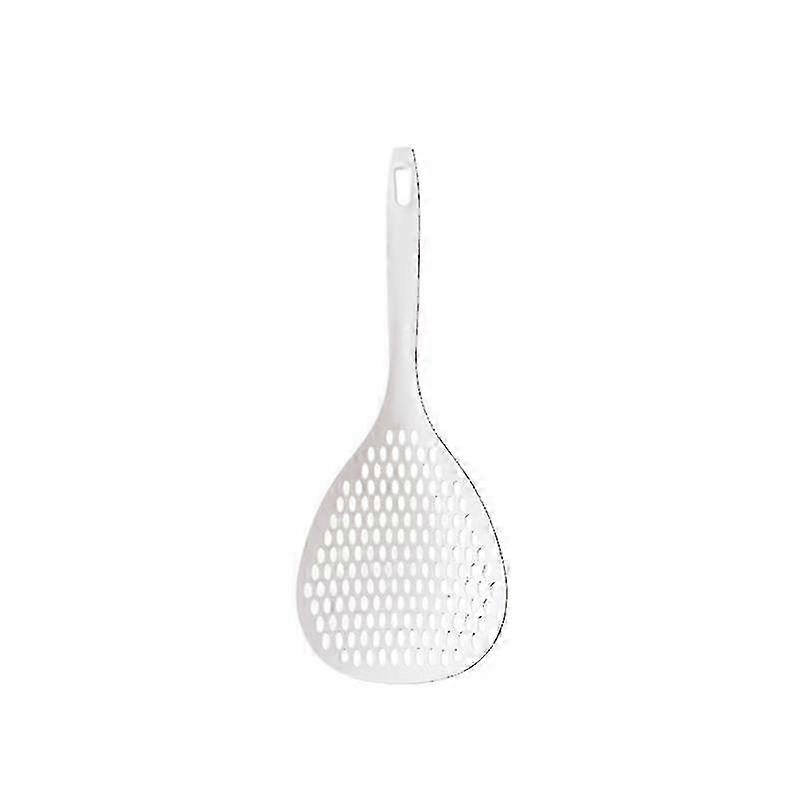 Multipurpose Colander Durable Skimmer Slotted Spoon Heat Resistant Strainer compatible with(2pcs)